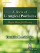 A Book of Liturgical Postludes Organ sheet music cover